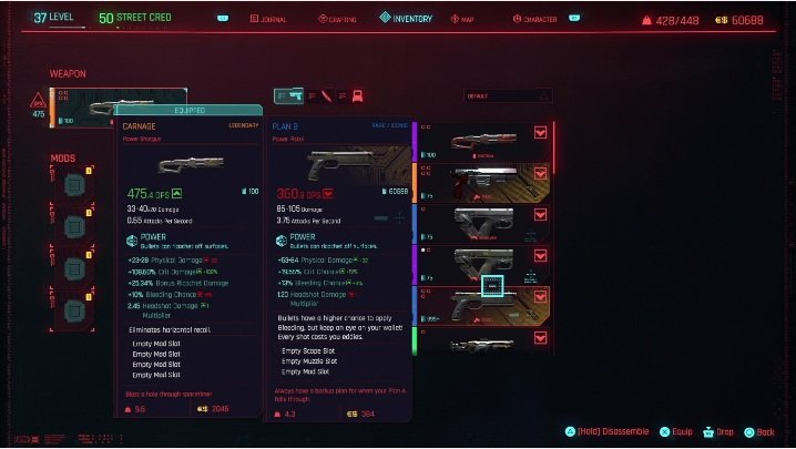 How to unlock: you will get this weapon during the Kold Mirage side job - Cyberpunk 2077: Iconic weapons - list - World Atlas - Cyberpunk 2077 Guide