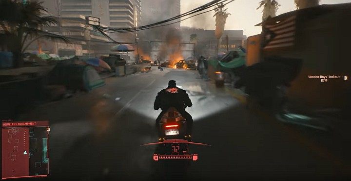 No, but the camera can change in certain circumstances - during some scenes the camera goes into the TPP perspective - Cyberpunk 2077 Guide
