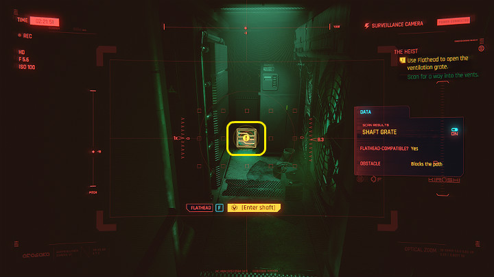The next section is very simple - Cyberpunk 2077: The Heist walkthrough - Act 1 - Cyberpunk 2077 Guide