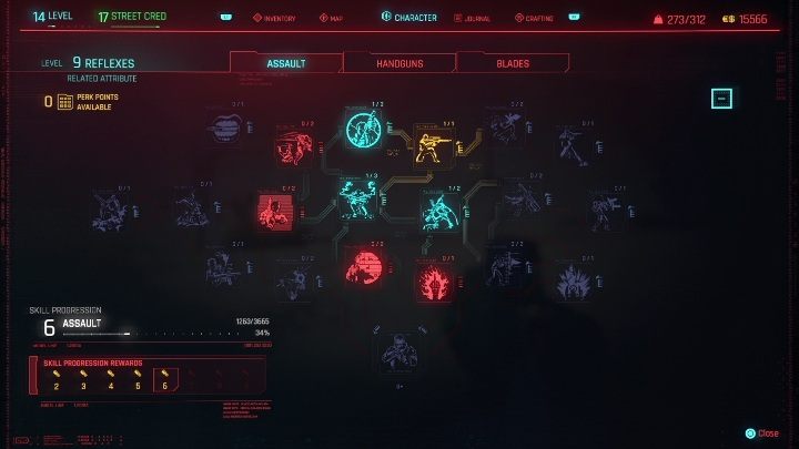 Reflexes affect - Cyberpunk 2077: Character development - Basics - Cyberpunk 2077 Guide