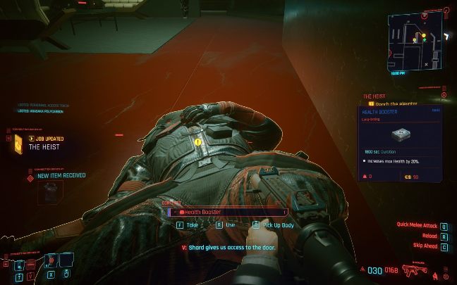 Health is obviously the measure of damage you can take on the chin - Cyberpunk 2077: Character development - Basics - Cyberpunk 2077 Guide