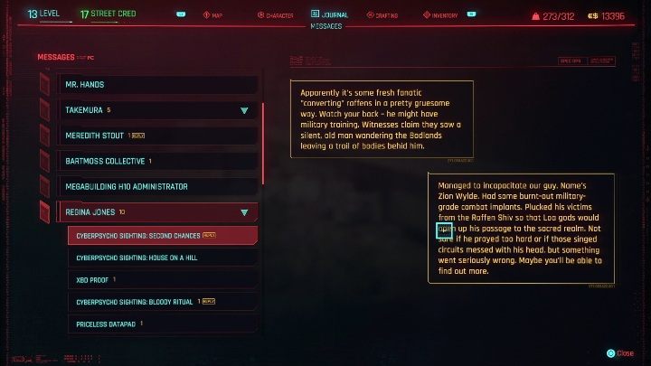 To complete the task you must enter - Cyberpunk 2077: Second Chances - cyberpsycho, walkthrough - Cyberpsycho Sighting - mini-bosses - Cyberpunk 2077 Guide
