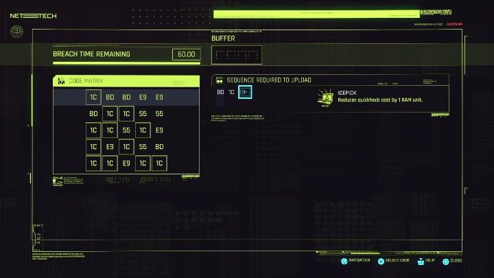 В-пятых, вы можете выделить интересующие вас символы на матрице - Cyberpunk 2077: Hacking Guide - Basics - Cyberpunk 2077 Guide