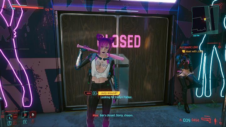 Time to go to Lizzie's Bar - Cyberpunk 2077: Automatic Love - a walkthrough - Act 2 - Cyberpunk 2077 Guide