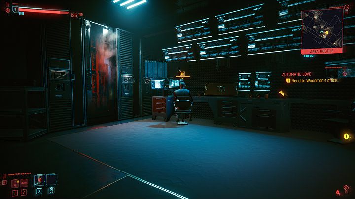 However, before you go to talk to the boss, it's worthwhile to explore a bit - Cyberpunk 2077: Automatic Love - a walkthrough - Act 2 - Cyberpunk 2077 Guide