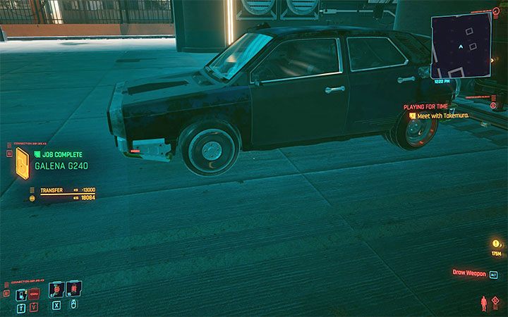 When you get to a vehicle, interact with it to purchase it with credits - Cyberpunk 2077: Car – how to steal? - Exploring the Night City - Cyberpunk 2077 Guide