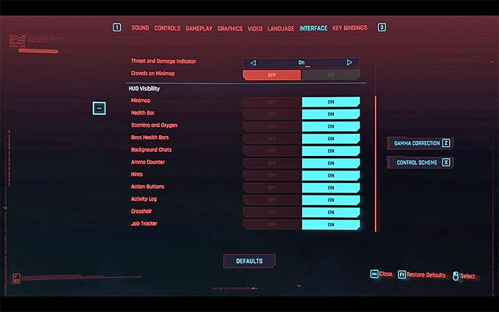 Yes, the game allows you to disable the entire HUD or its individual elements - Cyberpunk 2077: FAQ - Campaign - Cyberpunk 2077 Guide