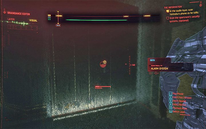 Resume the recording, but stop it again after a while - Cyberpunk 2077: Second Braindance - where is the relic? - Puzzle solutions - Cyberpunk 2077 Guide