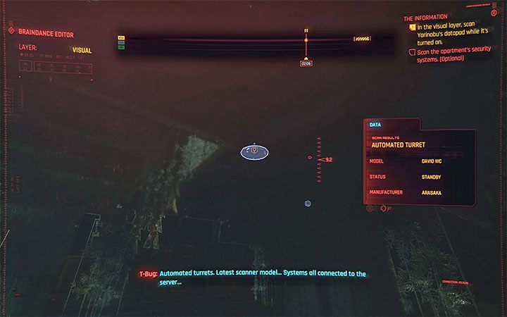 After completing the eavesdropping, return to the visual layer - Cyberpunk 2077: Second Braindance - where is the relic? - Puzzle solutions - Cyberpunk 2077 Guide