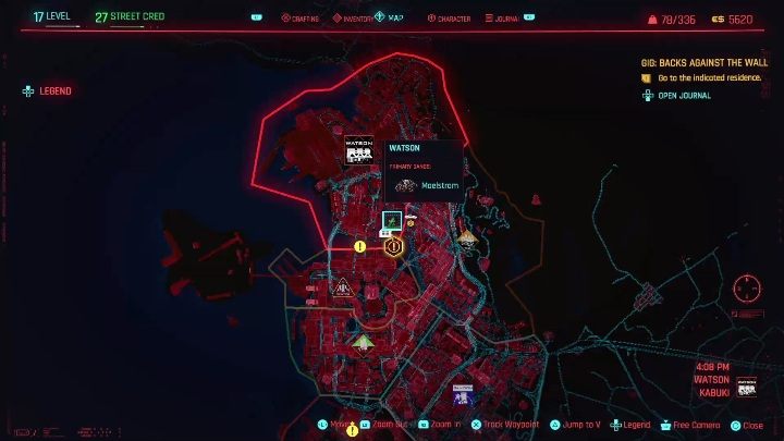 1 - Cyberpunk 2077: Search & Recover, Watson - gigs walkthrough, list - Watson - Cyberpunk 2077 Guide