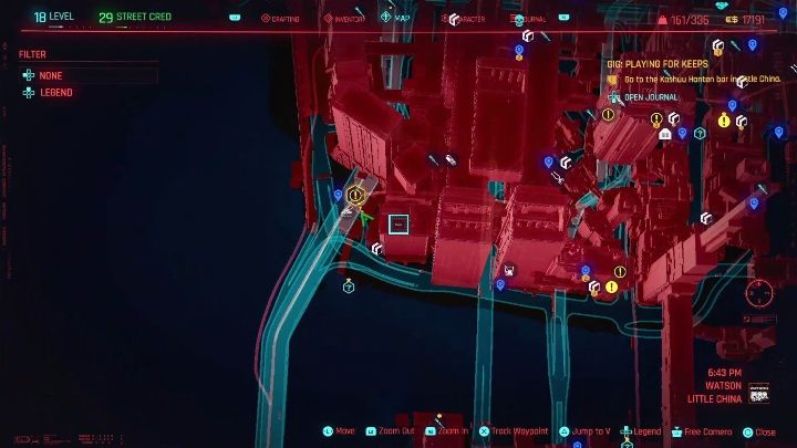 Location: South of Watson, Little China - Cyberpunk 2077: Search & Recover, Watson - gigs walkthrough, list - Watson - Cyberpunk 2077 Guide