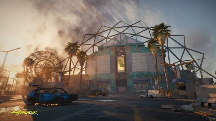 The city is divided into 6 districts: City Center, Watson, Westbrook, Heywood, Pacifica and Santo Domingo - World map and basic information | Cyberpunk 2077 - World Atlas - Cyberpunk 2077 Guide