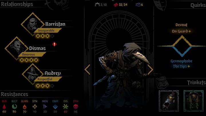 The Relationships and Emotions mechanic introduced in Darkest Dungeon 2 is an extra factor that should pay attention to when you are outside of combat - Darkest Dungeon 2: Relationships, Stress - Team - Darkest Dungeon 2 Guide