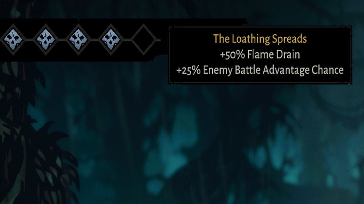 To lower the Loathing level, win fights (random battles on the road do not count), in particular these following points: Resistance, Lair, Cultists - Darkest Dungeon 2: Loathing - Expeditions - Darkest Dungeon 2 Guide