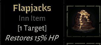Flapjacks regenerate 15% of Health Points. - Darkest Dungeon 2: Griddle and Flapjacks - Basics - Darkest Dungeon 2 Guide