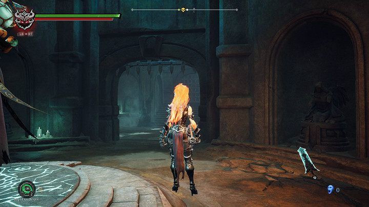 When the gates open you will be able to continue your adventure - Hollows - Catacombs | Darksiders 3 Walkthrough - Walkthrough - Darksiders 3 Guide
