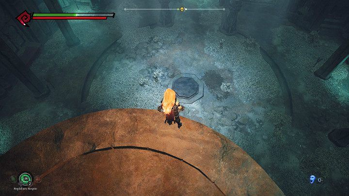 You will finally stand on the balcony - Hollows - Catacombs | Darksiders 3 Walkthrough - Walkthrough - Darksiders 3 Guide