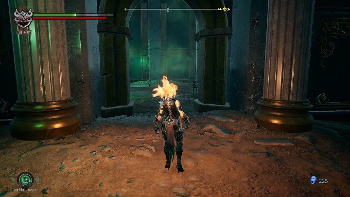 Another unbearable opponent in front of you - Hollows - Catacombs | Darksiders 3 Walkthrough - Walkthrough - Darksiders 3 Guide