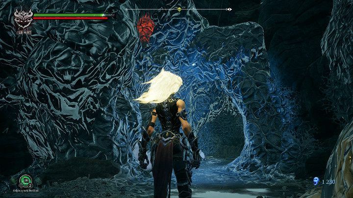 When you deal with them, drop the cocoon hanging under the ceiling - Nether part 2 | Darksiders 3 Walkthrough - Walkthrough - Darksiders 3 Guide