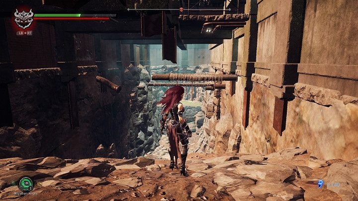 After exploring the city and finishing all your opponents, enter the building on the right - West End | Darksiders 3 Walkthrough - Walkthrough - Darksiders 3 Guide