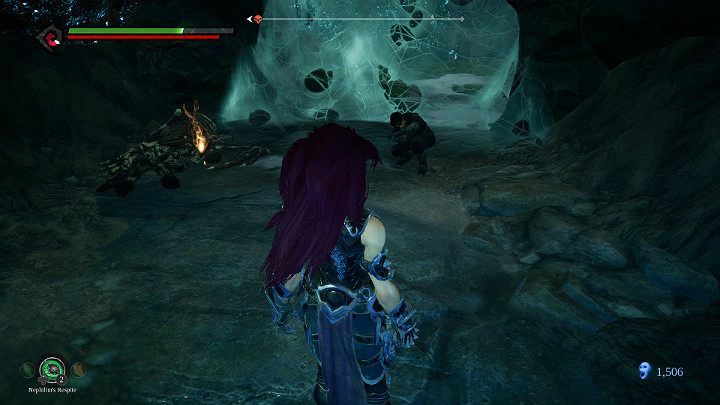 Inside you will save another human soul and collect a fragment - Nether | Darksiders 3 Walkthrough - Walkthrough - Darksiders 3 Guide