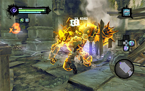Your main opponents are two Tainted Construct Champions - Wake the Construct (2) - To Move a Mountain - Darksiders II - Game Guide and Walkthrough