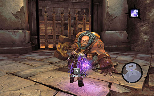 Notice that lava disappeared, so you can go south now - Wake up the Keeper (3) - The Heart of the Mountain - Darksiders II - Game Guide and Walkthrough