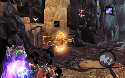 Collect the items that the eliminated monsters left and approach of the Eastern door - Find the Eternal Throne (1) - The Lord of Bones - Darksiders II - Game Guide and Walkthrough