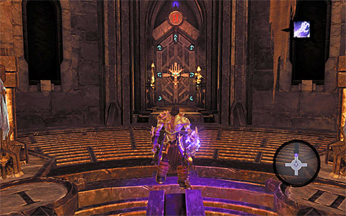 Strike the crystal corresponding to the second floor - Resurrect Phariseer (2) - Phariseer - Darksiders II - Game Guide and Walkthrough