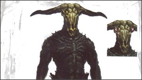 Capra Demon: Dark Souls Minecraft Skin