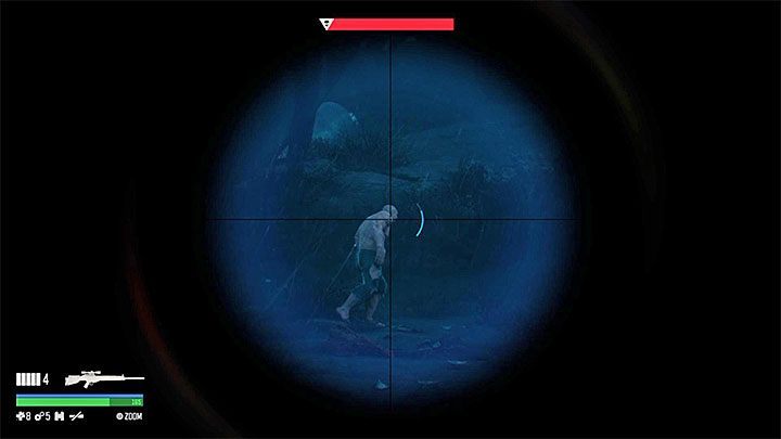 One of the ideas for beginning the fight in effective way is to use a sniper rifle - Days Gone: Breaker boss, Play All Night mission - how to kill? - FAQ - Days Gone Guide