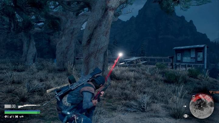 From the west side there will only be a sniper. Sneak and he wont look in your direction. - Days Gone: Bounty Hunter - walkthrough - Main storyline - Days Gone Guide