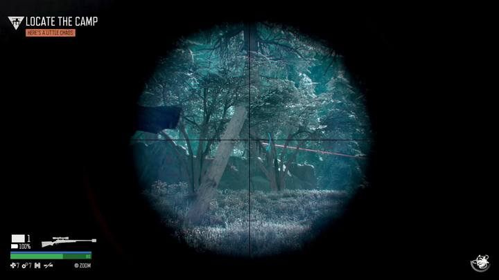 One sniper guards the entrance to the camp - he can destroy your plan if you are going to carry out the mission quietly. - Marauder Camp Hunter | Days Gone Walkthrough - Main storyline - Days Gone Guide