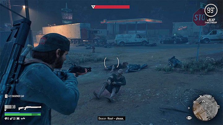 If the hero is severely weakened, you can leave the town for a while - Days Gone: Horde of Chemult - how to beat? - FAQ - Days Gone Guide