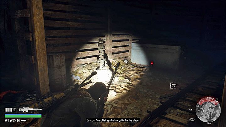 Anarchist Cairn 4 you will find in the first large cave with a temporarily inaccessible upper balcony - Days Gone: Go Kick Rocks Trophy - how to unlock? Trophy Guide - Trophy Guide - Days Gone Guide