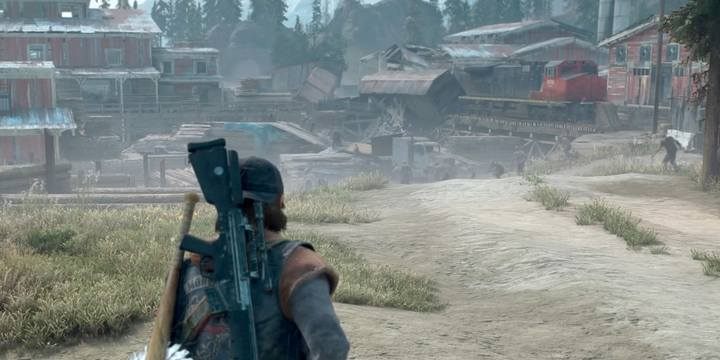 After clearing the NERO Checkpoint (5A), be sure to keep an eye on the Horde at the sawmill (6), which is one of the biggest in the game - Map of important locations in Lost Lake - Lost Lake region maps - Days Gone Guide