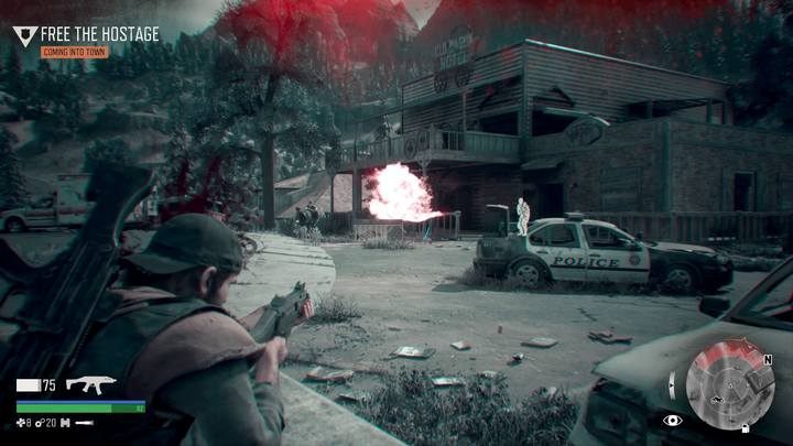 This mission would be very difficult to do quietly - better use weapons and explosives to wreak some havoc - Protecting the Weak | Days Gone Walkthrough - Main storyline - Days Gone Guide