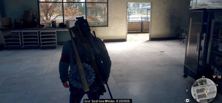Go out on the balcony to help Sarah reach the roof - Im Never Giving Up | Days Gone Walkthrough - Main storyline - Days Gone Guide