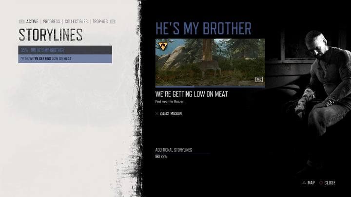 The mission will appear in the journal as soon as you finish Its a Rifle, Not a Gun and leave the camp - youll receive a radio message from Boozer - Days Gone: Hes my Brother - walkthrough - Main storyline - Days Gone Guide