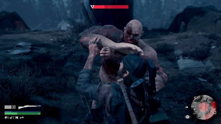 The enemy is powerful - be careful - Days Gone: Hes my Brother - walkthrough - Main storyline - Days Gone Guide