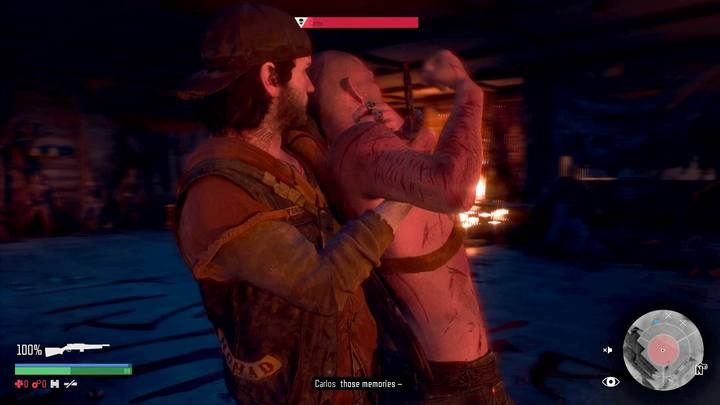 Combat should be quite easy - dodge enemys attacks, even after you performed an attack (enemy evades your attacks). - Keep Them Safe | Days Gone Walkthrough - Main storyline - Days Gone Guide