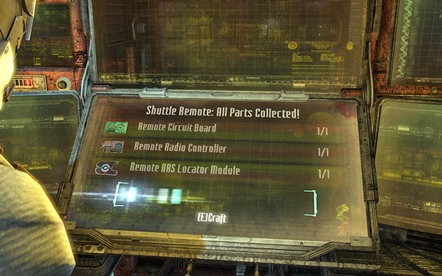Craft A Remote Relay 6 Repair To Ride Dead Space 3 Game Guide Gamepressure 