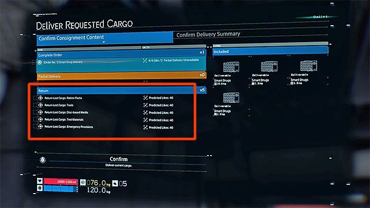 After taking Lost Cargo to the specified location, interact with the terminal and choose the option to delivery cargo - Death Stranding - List of trophies - Trophy Guide - Death Stranding Guide