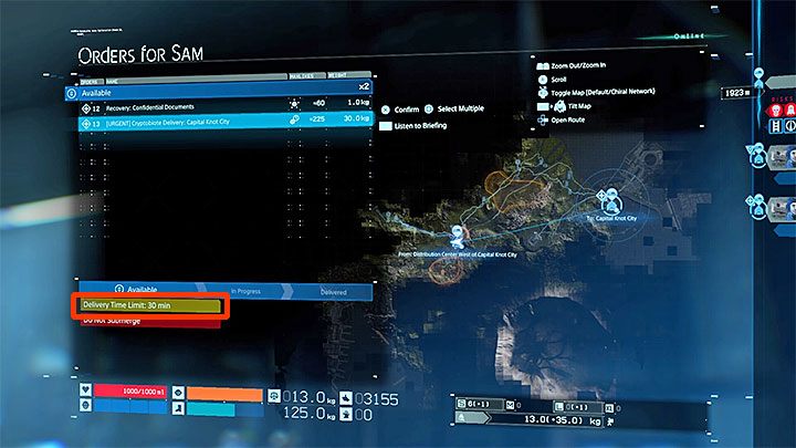Yes, some orders may force you to complete them within the imposed time limit - Death Stranding Guide