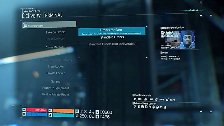 Death Stranding does not offer a traditional division into main and side assignments, although you can discern important and less significant tasks - Death Stranding Guide
