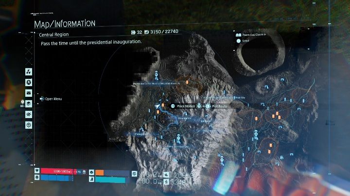 The thirty-eight memory chip can be found between the Distribution Center North of Mountain Knot City and the Waystation North of Mountain Knot City - Memory Chips in Death Stranding - Collectibles - Death Stranding Guide