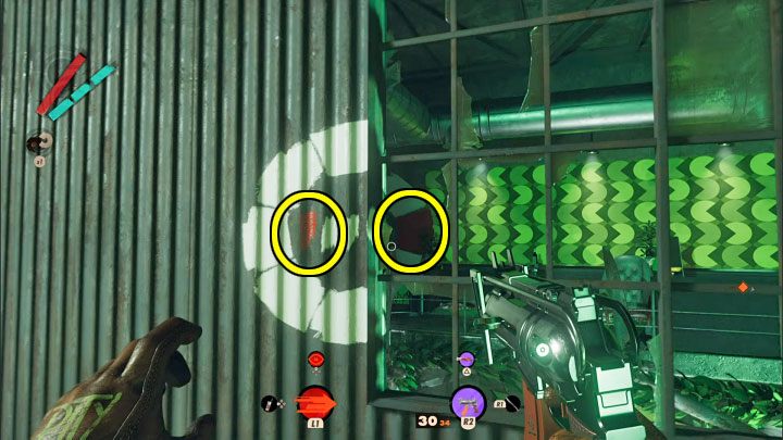 You need to carefully examine the entire Dawn of Reason building to find four hints for the puzzle - Deathloop: Super Shifty - walkthrough - The clues of the arsenal - Deathloop Guide