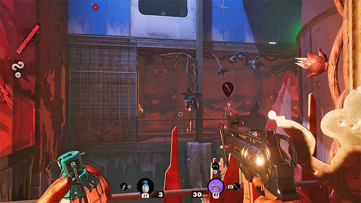Exploration of the interior of the castle can be different depending on the chosen entrance and tactics - Deathloop: Space Invader - walkthrough - Visionary tropes - Deathloop Guide
