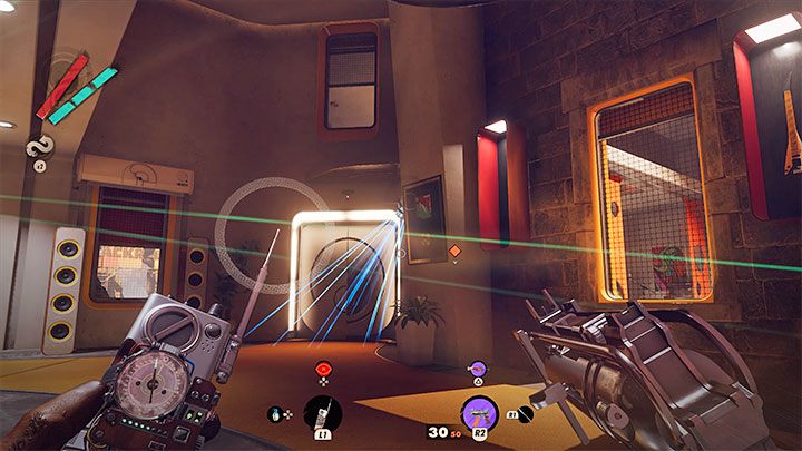 On the club floor, you have to go the opposite direction - Deathloop: Ballad of Ramblin Frank - walkthrough - Visionary Leads - Deathloop Guide