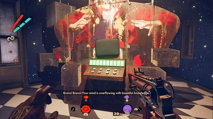 Unfortunately, you won't obtain any physical reward for passing the quiz (10/10 correct answers) - Deathloop: Yerhva - how to pass the quiz? - FAQ - Deathloop Guide